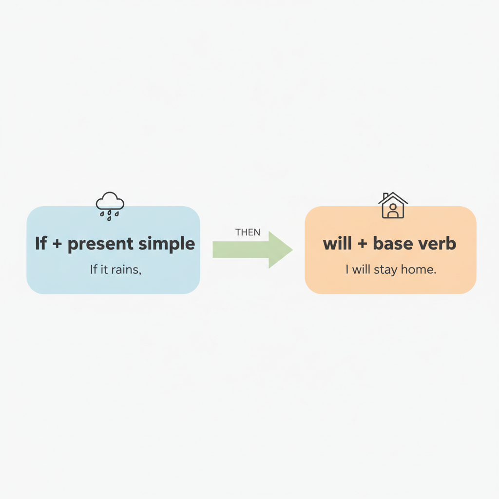 Flowchart diagram of the first conditional structure